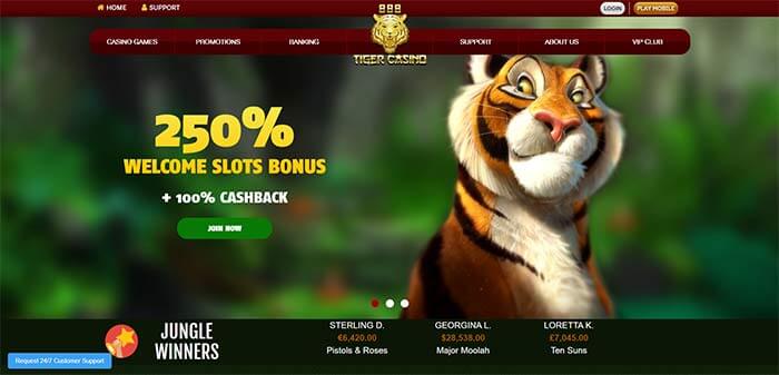 888 Tiger - Rival Online Pokies