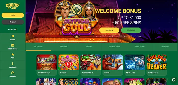 Reels Of Joy AUD Online Casino