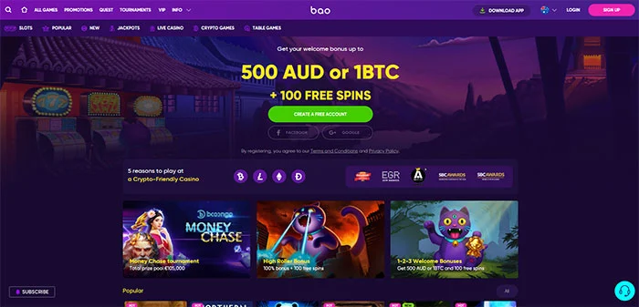 Bao Casino - AUD Online Casino