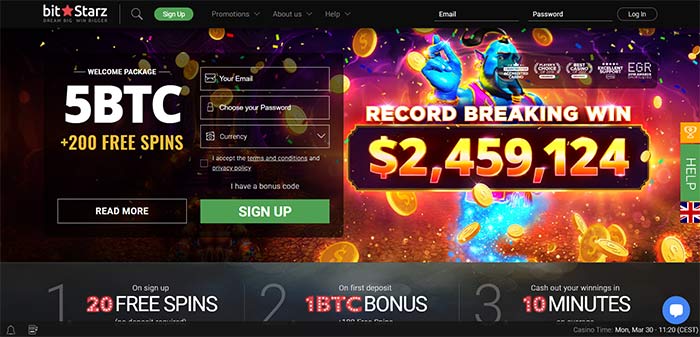 BitStarz BTC Online Casino