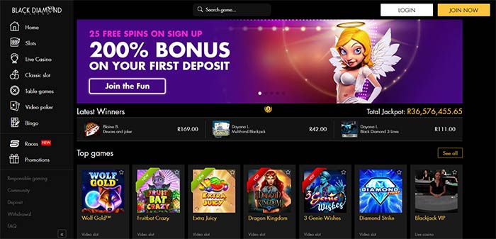 Black Diamond Online Casino